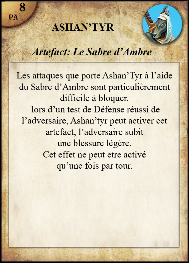 Sabre d'Ambre